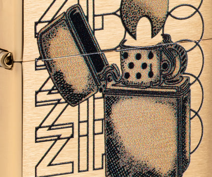 Zippo Sketch Design