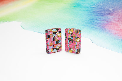 Abstract Zippo Design