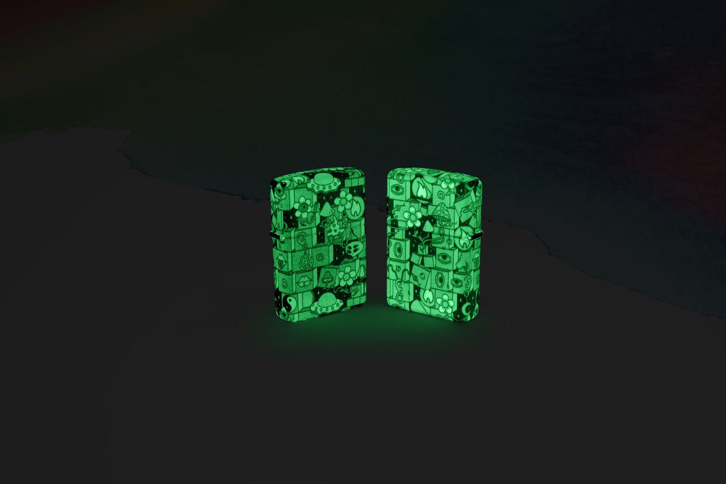 Abstract Zippo Design