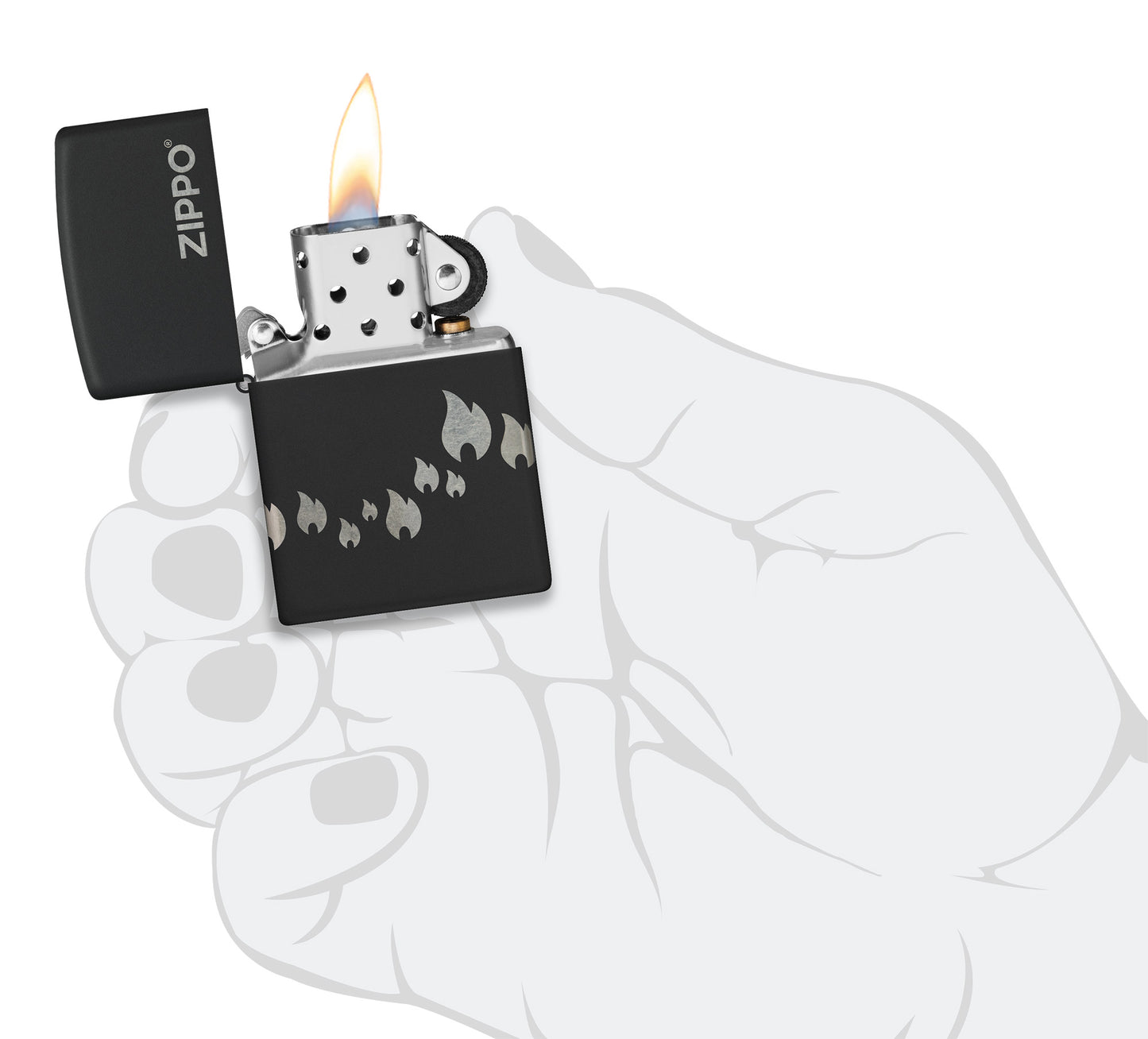 Zippo Flames Design