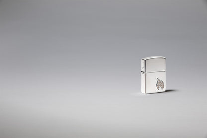 Sterling Silver Flame Emblem