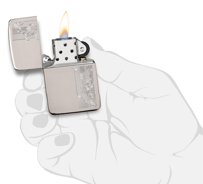 1941 Replica / Hand Satin Sterling Silver