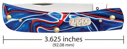 Red White and Blue Kirinite Sodbuster Jr