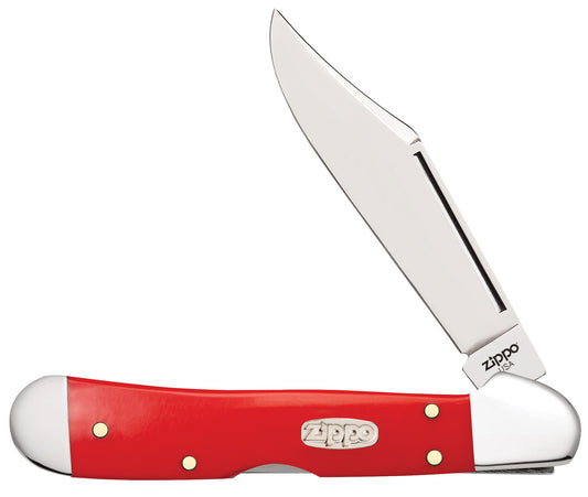 Red Synthetic Mini Copperlock