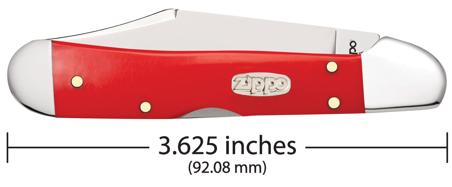 Red Synthetic Mini Copperlock