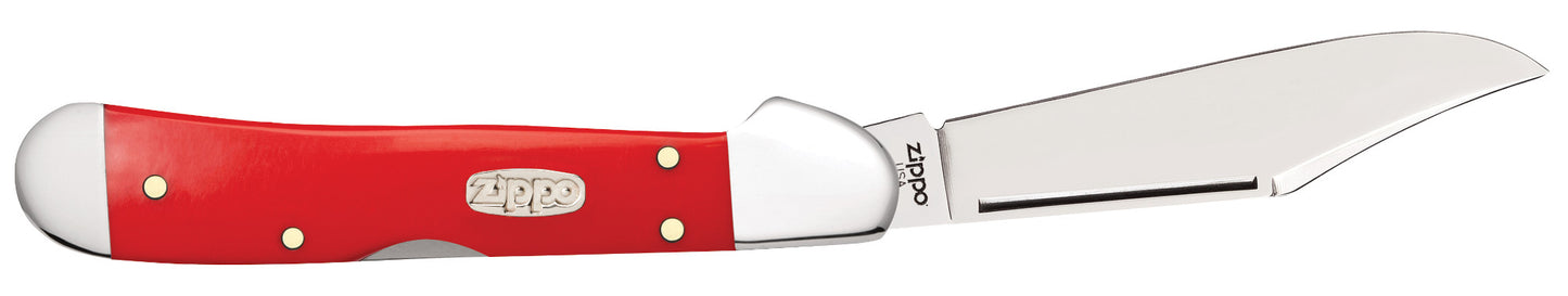 Red Synthetic Mini Copperlock