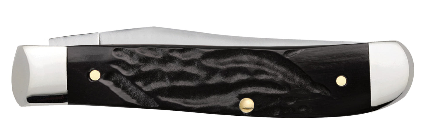 Rough Black Synthetic Mini Trapper