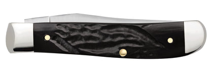 Rough Black Synthetic Mini Trapper