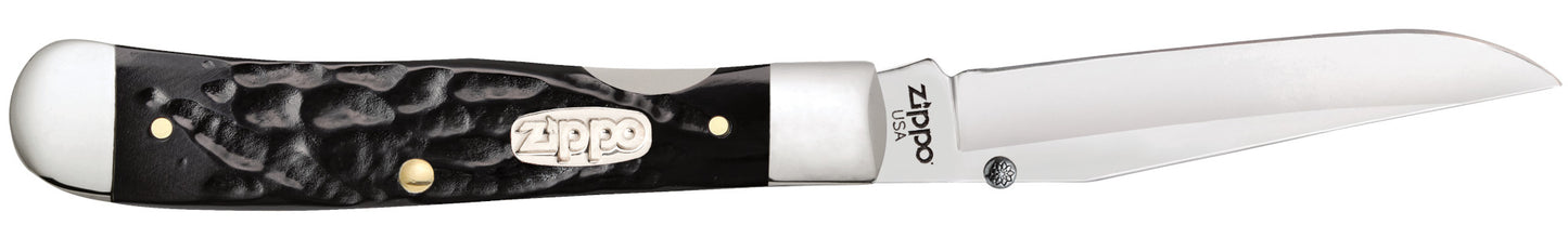 Rough Black Synthetic Trapperlock