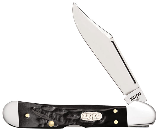 Rough Black Synthetic Mini CopperLock