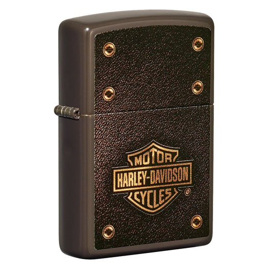 Harley-Davidson® Brown Rivets Design