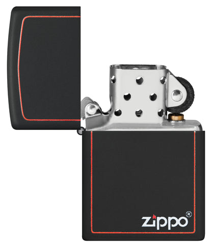 Zippo Design Black Matte