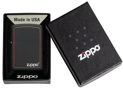 Zippo Design Black Matte