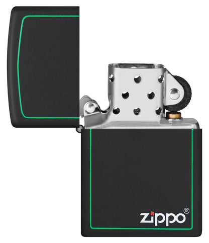 Zippo Design Black Matte