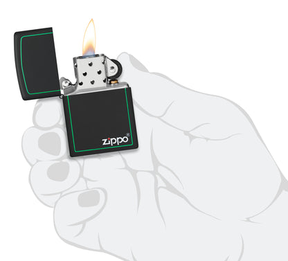 Zippo Design Black Matte