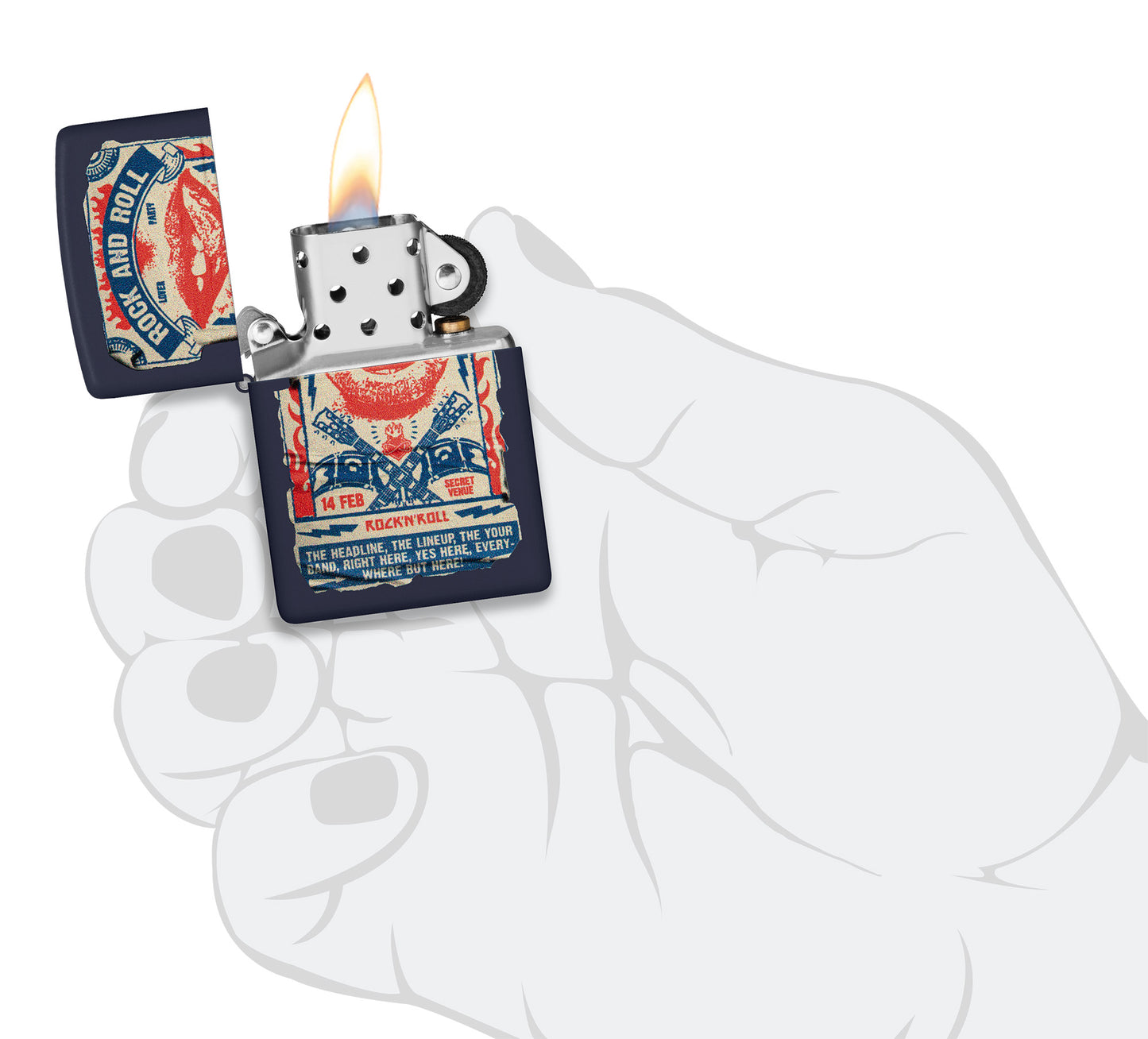 Rock and Roll Poster Design