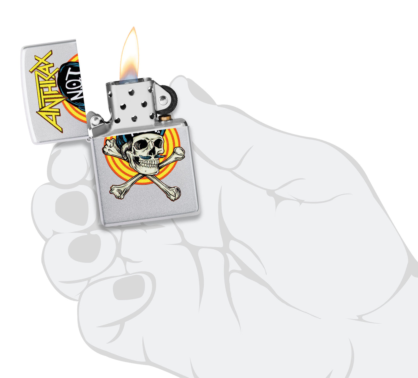 Anthrax NOT Skull Design
