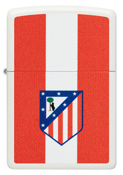 Atlético de Madrid Stripes Logo Design