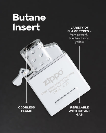 Butane Lighter Insert - Single Torch