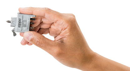 Bit Safe Screwdriver with Brushed Chrome Case