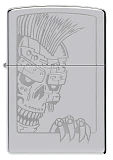 Mohawk Skull Design