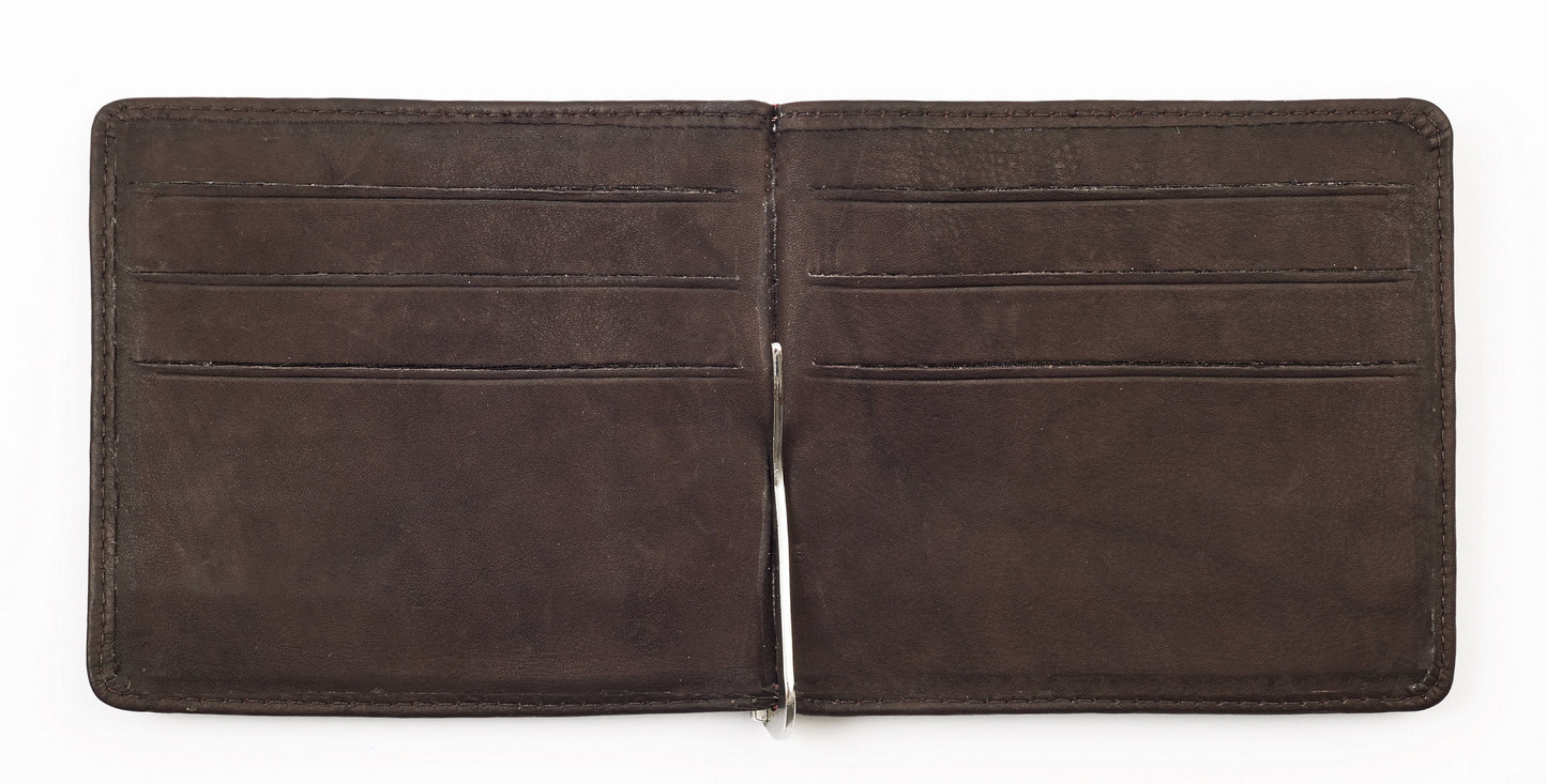 Bi-Fold Wallet with Money Clip