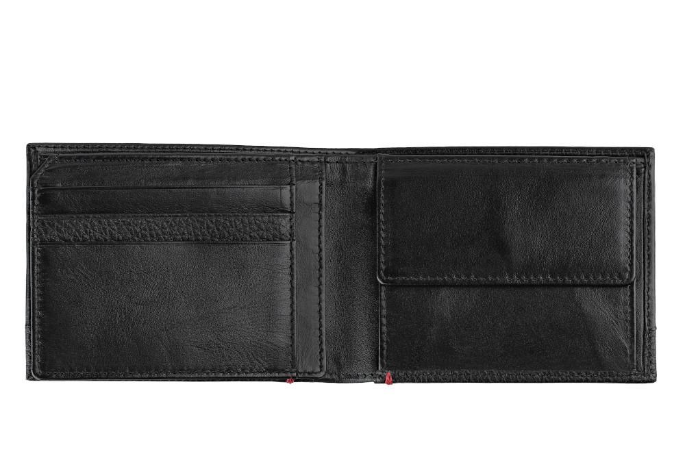 Bi Fold Wallet with Coin Pocket