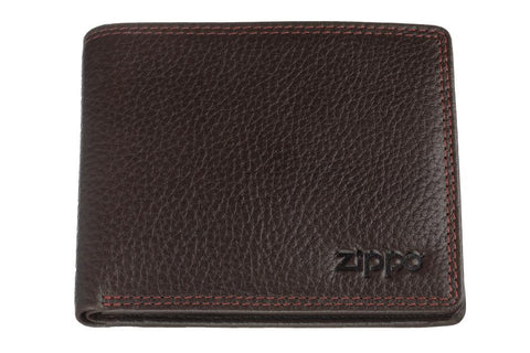 Zippo Bi-Fold Wallet Brown