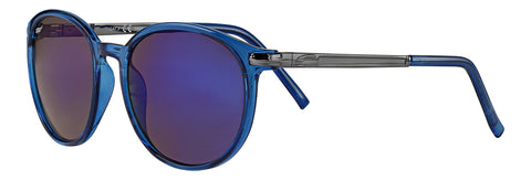 Zippo Sunglasses Front View ¾ Angle Metal and Plastic in Blue