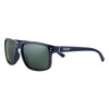 Front View Zippo Sunglasses Narrow Frame, Square, Blue