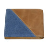 Denim Bi-Fold Wallet Back