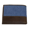 Denim Bi-Fold Wallet Back