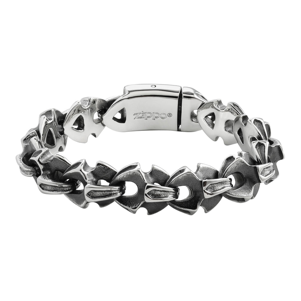 Zippo │ Stainless Steel Vintage Bracelet | Zippo Ireland