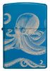 Blue 360° Octopus Design Windproof Lighter