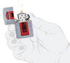 British Red Telephone Box Design Windproof Lighter