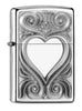 Heart Antique Emblem Windproof Lighter Online Only