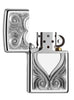 Heart Antique Emblem Windproof Lighter Online Only