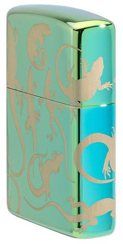 Geckos All Over 360° Design Windproof Lighter