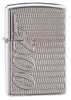 29550, James Bond Pattern & Logo, Deep Carve Engraving, High Polish Chrome, Armor Case