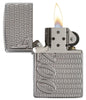 29550, James Bond Pattern & Logo, Deep Carve Engraving, High Polish Chrome, Armor Case