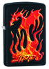 Zippo Flaming Dragon Design