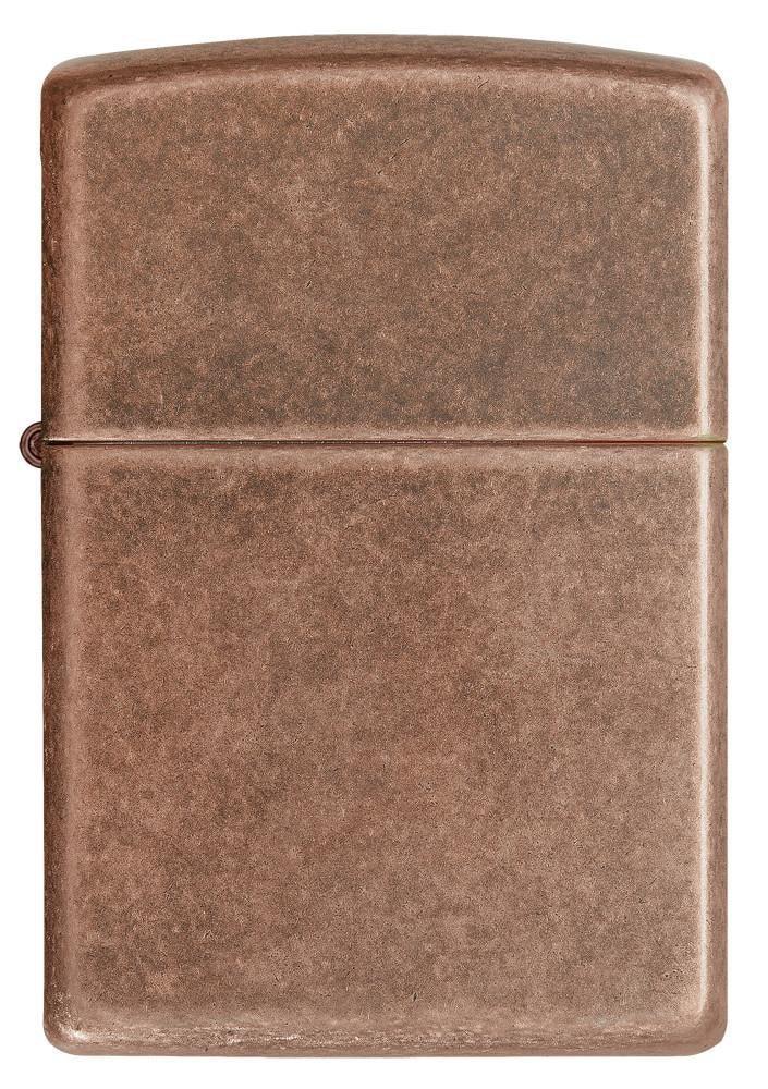 301FB- Antique Copper Winproof Zippo Lighter, Classic Case
