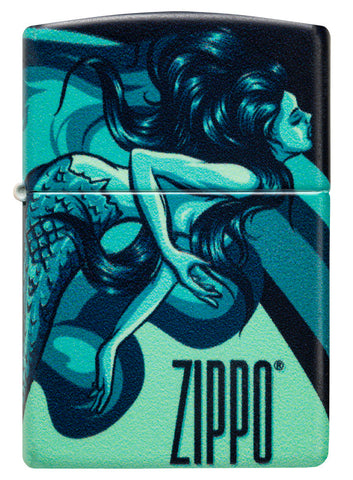 Mermaid Zippo Design