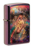 Spiritual Journey Iridescent Matte Colour Image Windproof Lighter