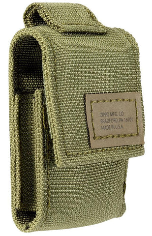 Tactical Pouch and Black Crackle™ Windproof Lighter Gift Set