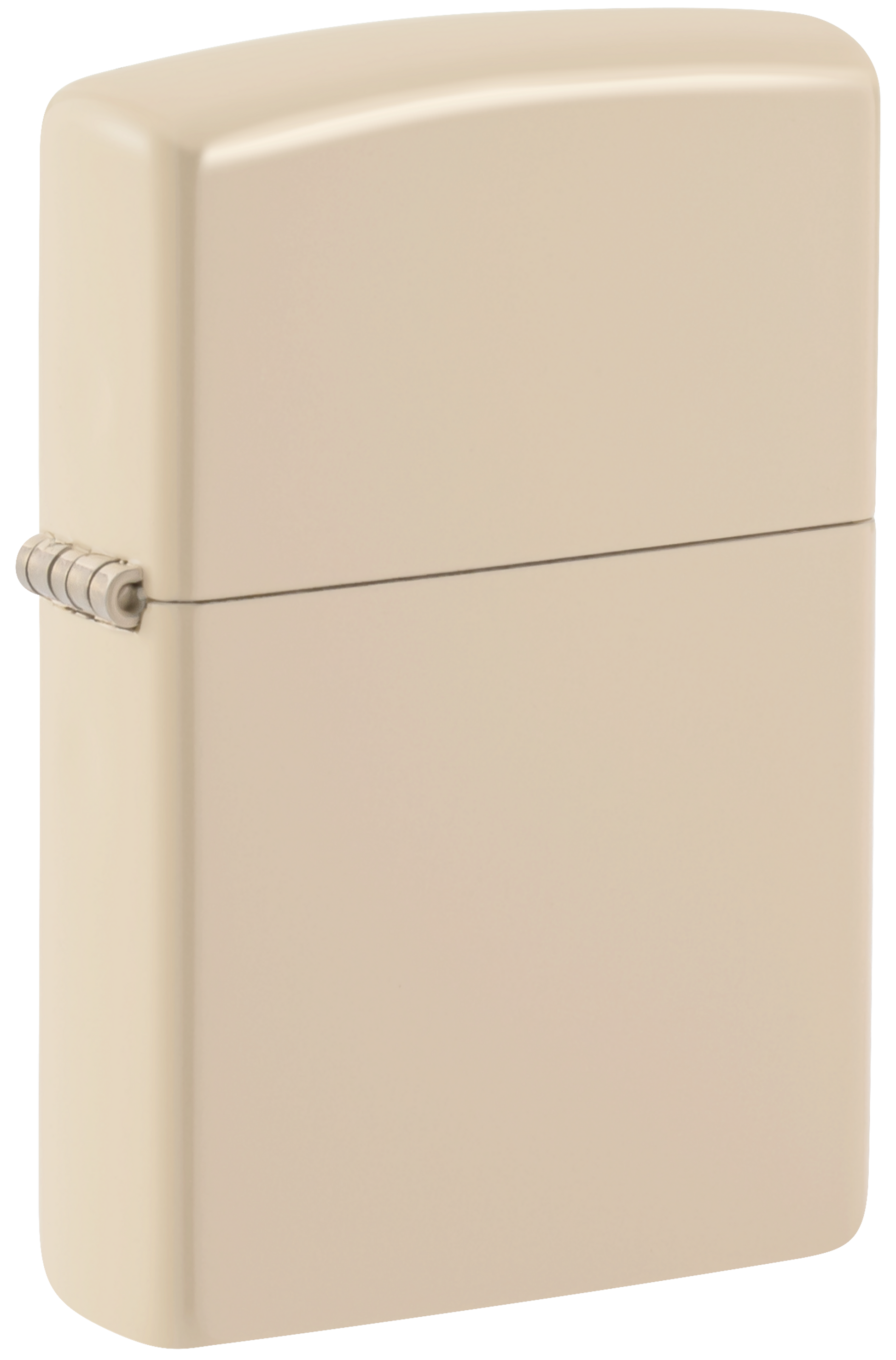 Briquet Zippo vue de trois quarts du briquet tempête Zippo Flat Sand