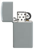 Slim® Flat Grey Windproof Lighter Base Model
