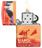 540° Mars Design White Matte Windproof Lighter Online Only
