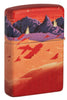 540° Mars Design White Matte Windproof Lighter Online Only