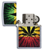 Rastafari Design Street Chrome Windproof Lighter